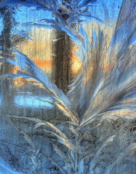 Морозные узоры живопись