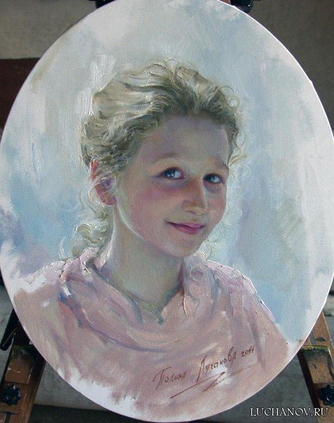 Художница Полина Лучанова