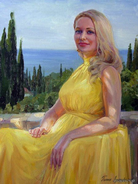 Лучанова Полина живопись