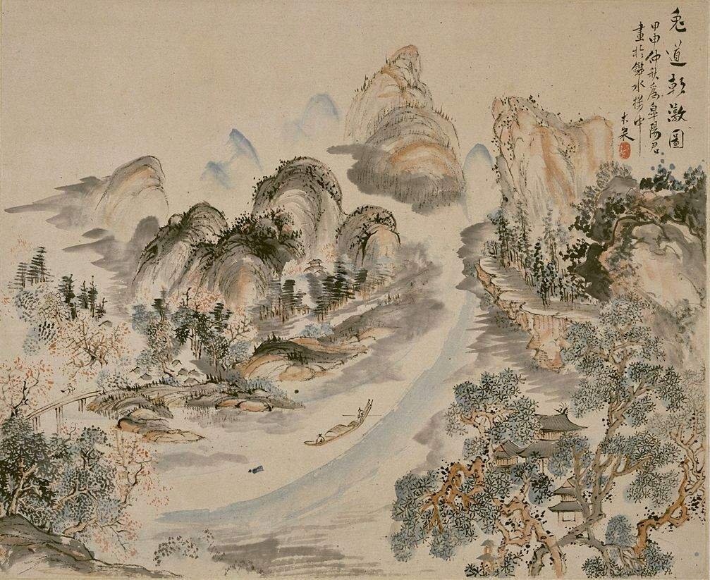 Известная китайская картина