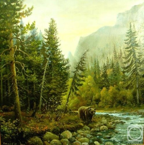 Художник Юрий Алексеев Байкальск