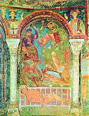 Фрески церкви сен Савен