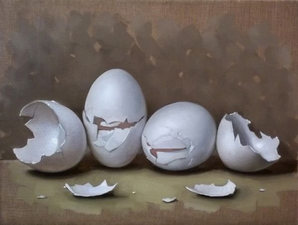 Гнездо живопись