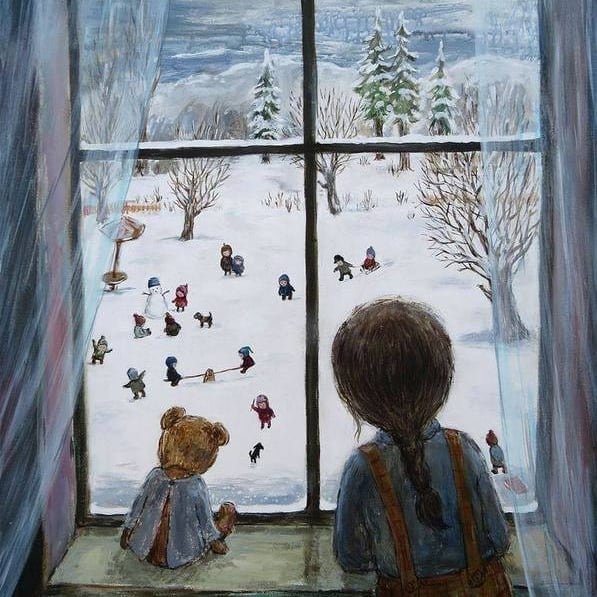 Художник Михаил Щрилёв - Русь