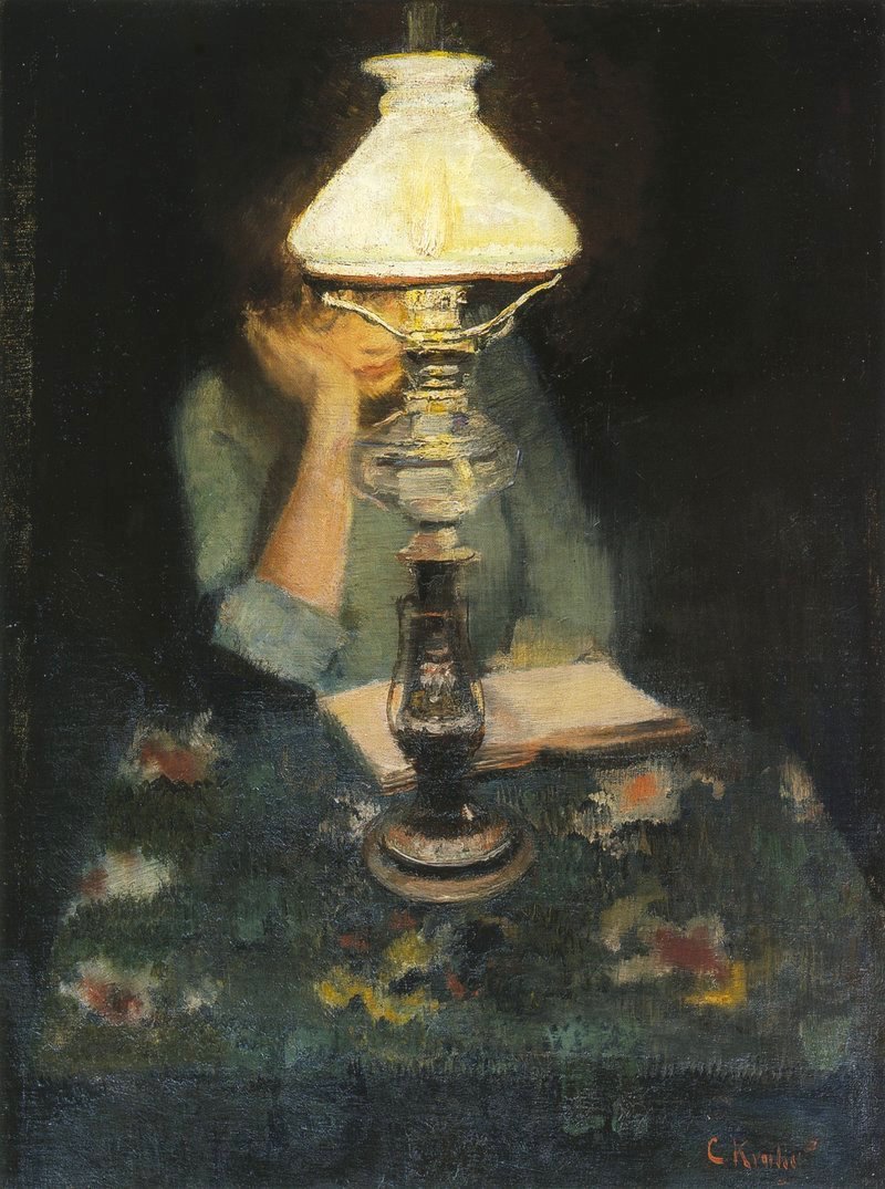 Кристиан Крог Ода с лампой