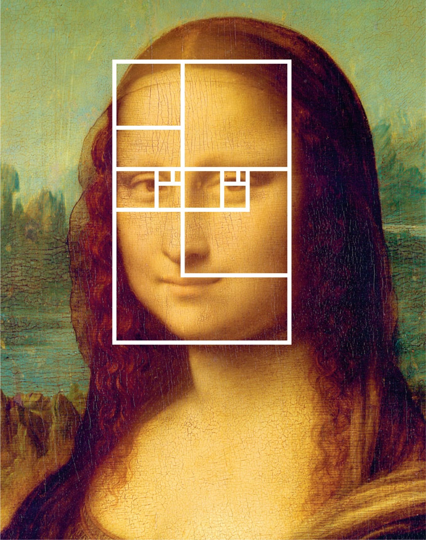 Мона лиза золотое сечение фото