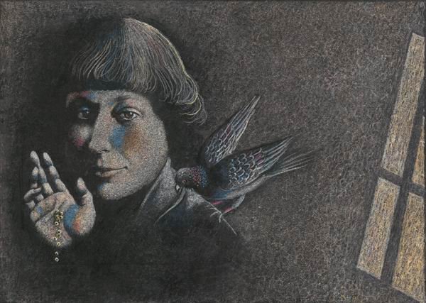 Цветаева портрет живопись