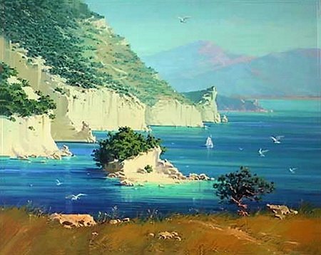 Художник Олег Щербаков