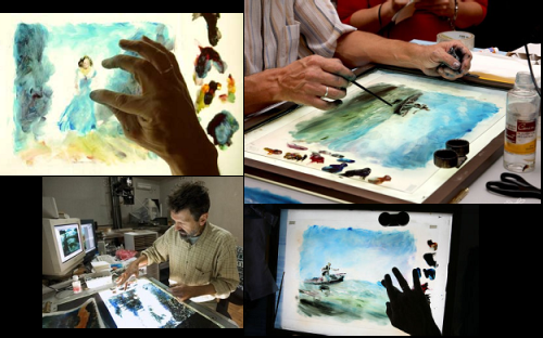 Ожившая живопись Александра Петрова