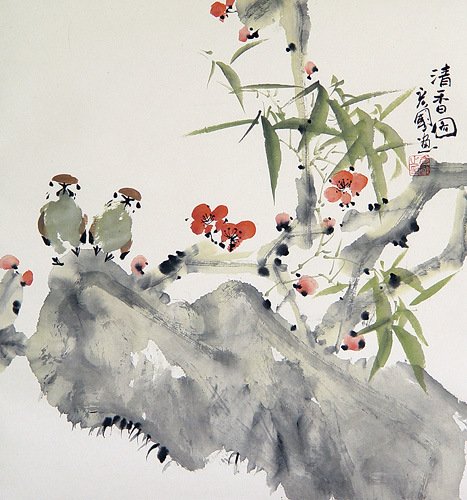 Традиционная китайская живопись гохуа