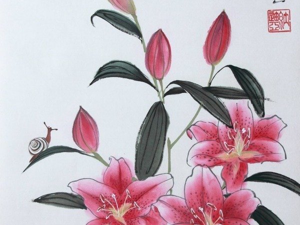 Китайская Китай Лилия