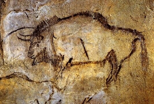 Наскальная живопись пещера Коске