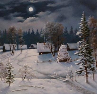 Художник Медведев Игорь. Ночь