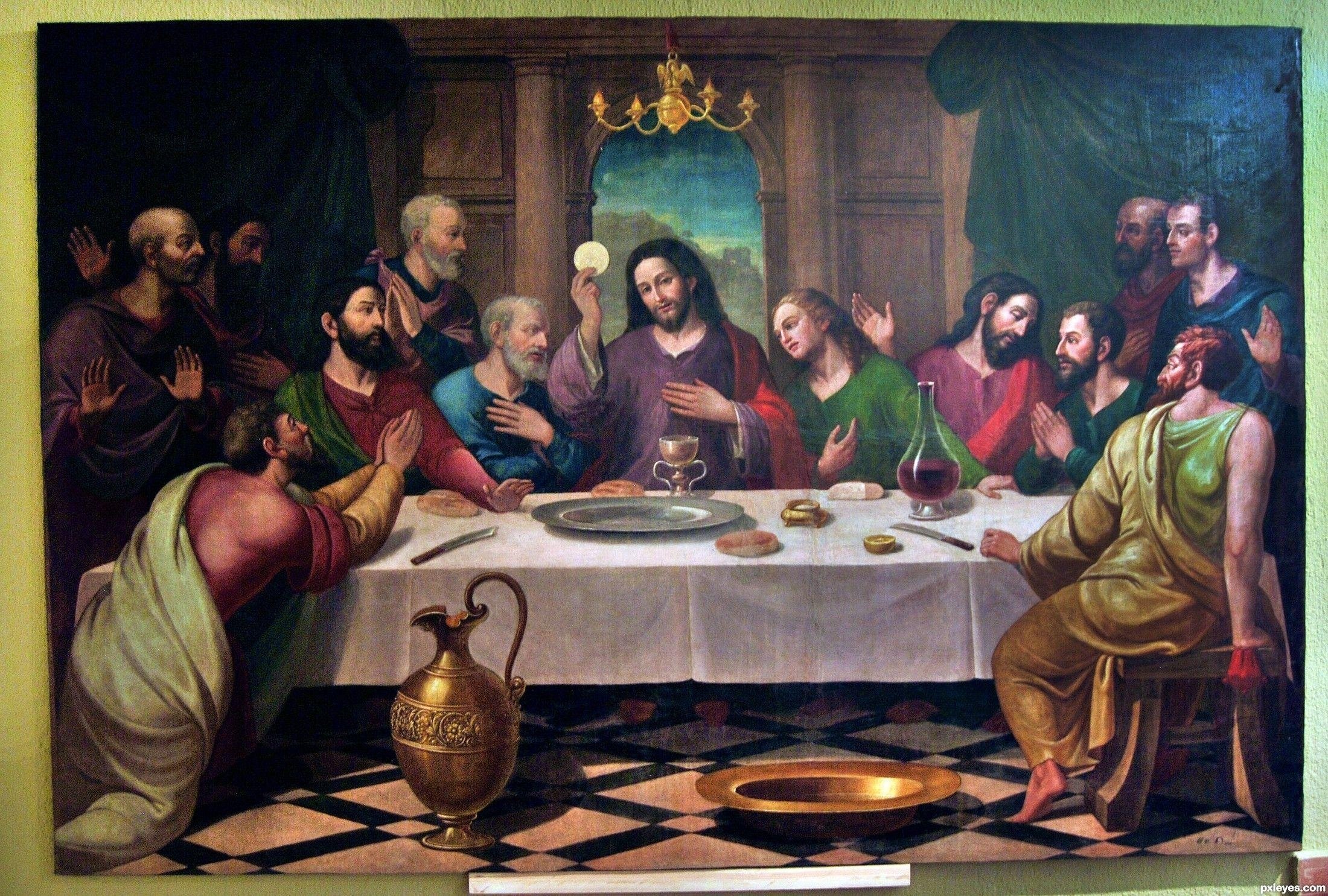 Тайной вечери Леонардо да Винчи