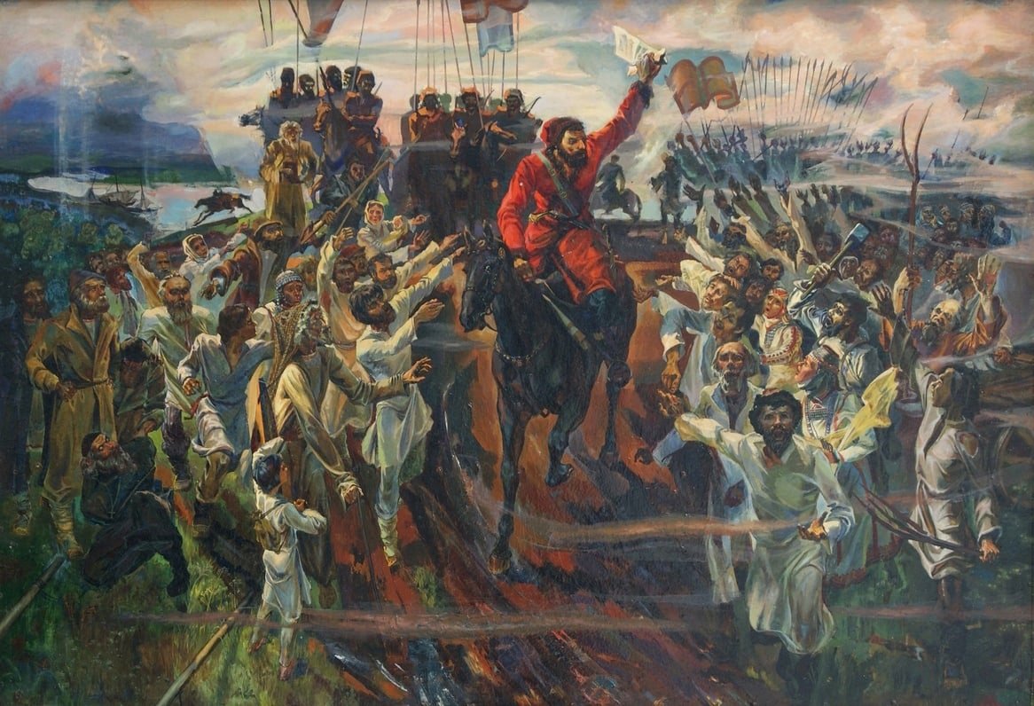 Картина восстание емельяна пугачева