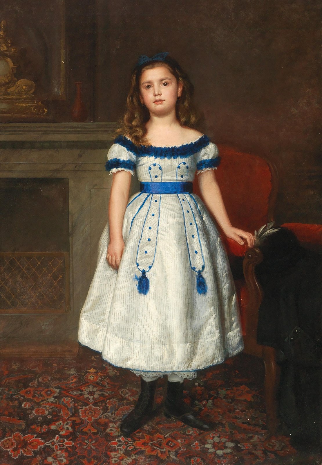 Англия 19 век портреты детей