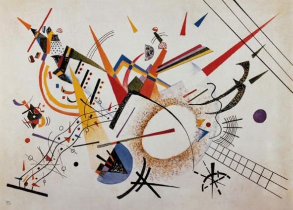 Статичная и динамичная композиция в картинах