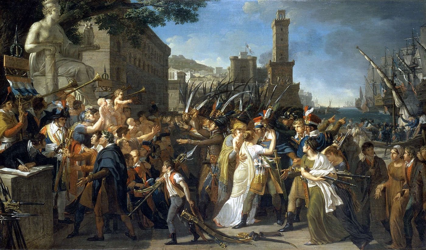 Картина революция франции