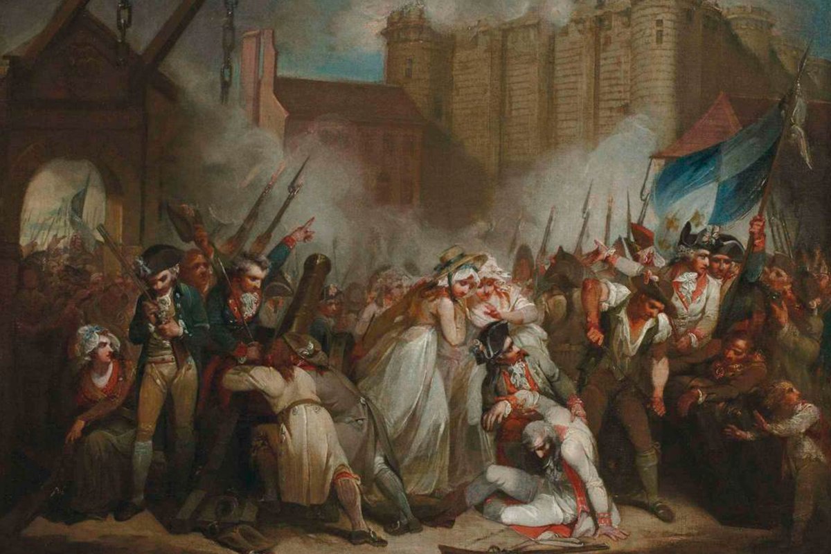 «Взятие Бастилии 14 июля 1789», Жан-Пьер Уэль