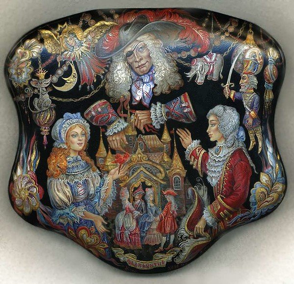 Валентина Смоленская - лаковая миниатюра