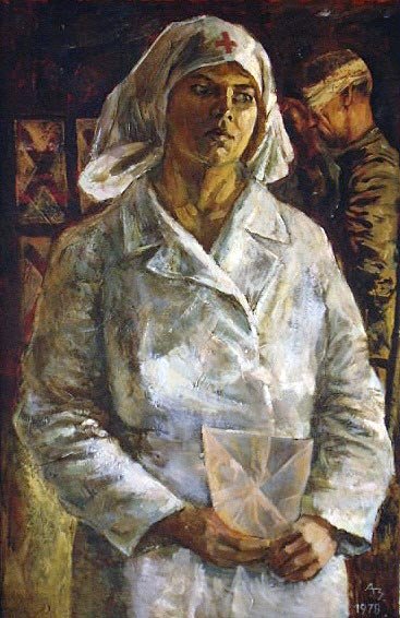 Письмо с фронта живопись