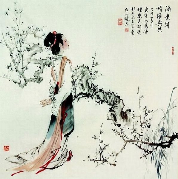 Портретная живопись - «Жэнь у Хуа»