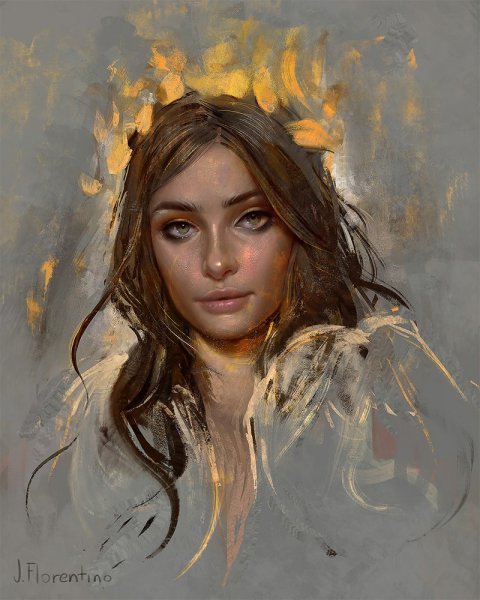 Портрет на черном фоне живопись (50 фото)