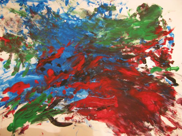 Современная живопись мазня