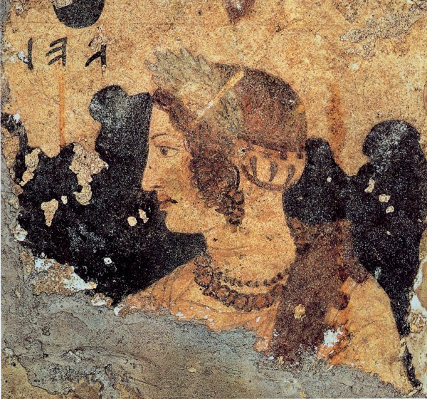 Роспись гробницы охоты и рыбной ловли в Тарквинии. Vi в. до н. э.