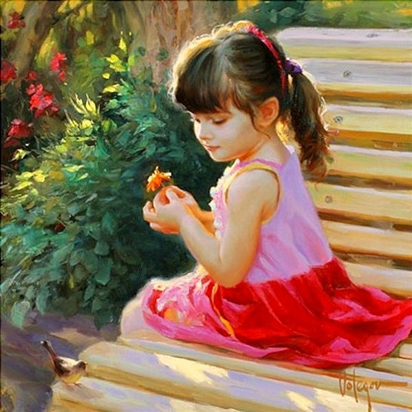 Владимир Волегов живопись дети