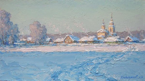 Пейзажи Бориса Ольшанского