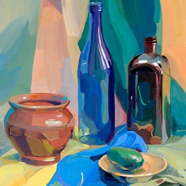 Гармония по насыщенности и светлоте натюрморт