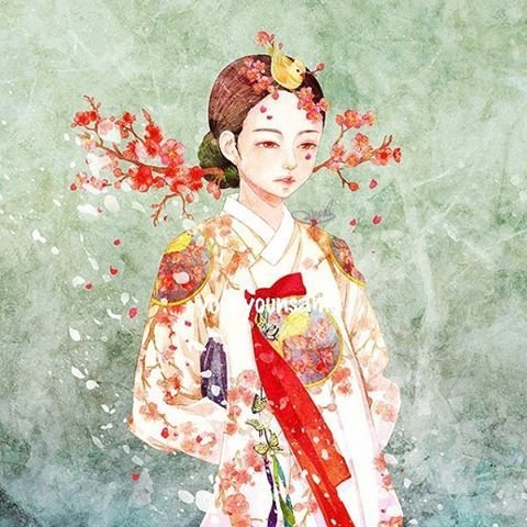 Корейская живопись Чосон Минхва