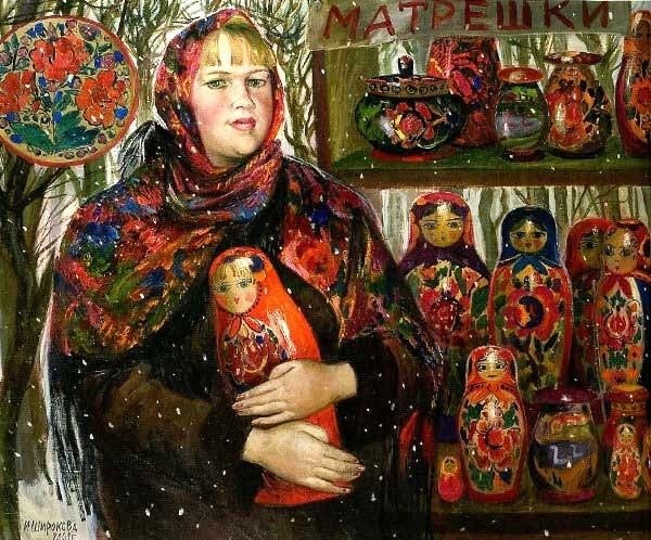 Художник Кловацкая Матрешка