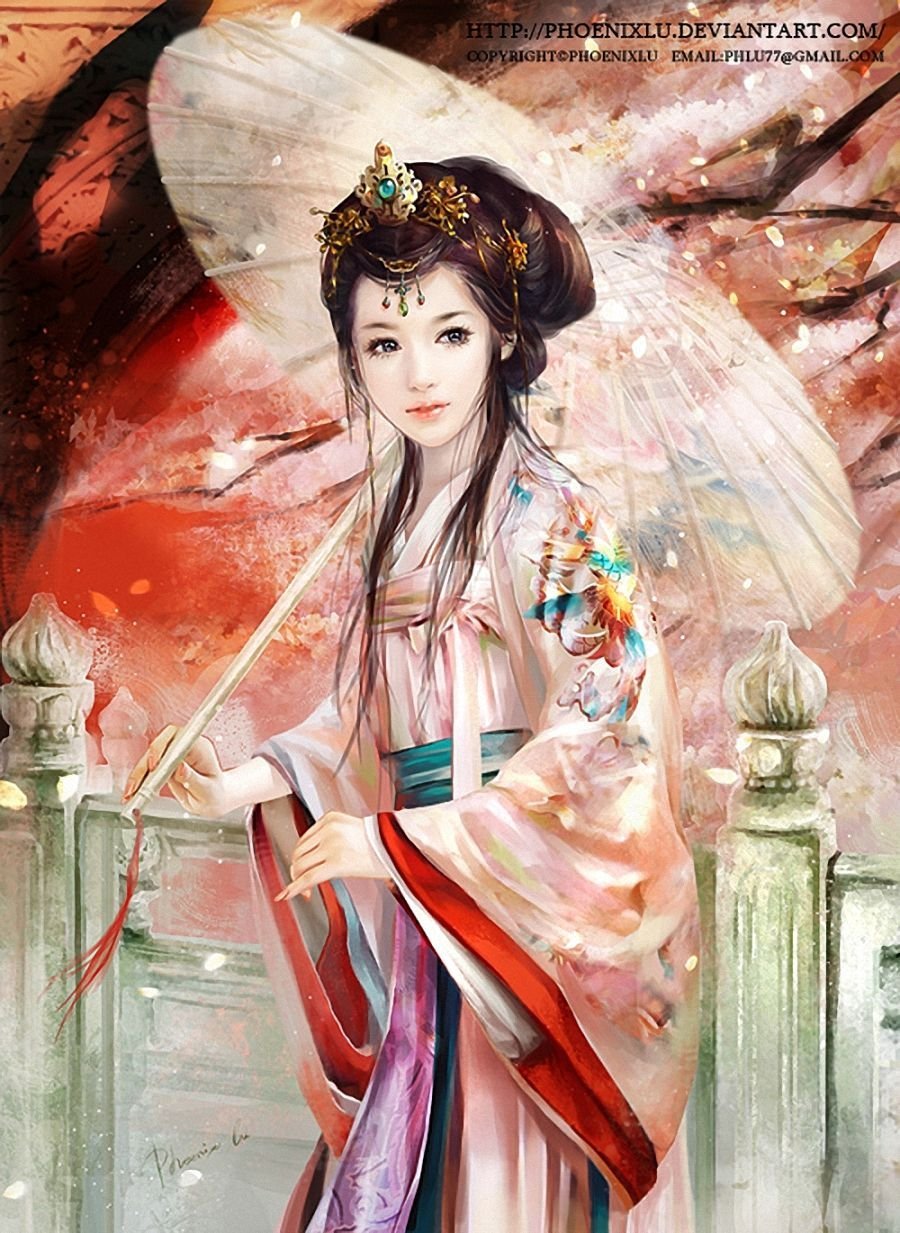 Китайская художница Phoenix Lu