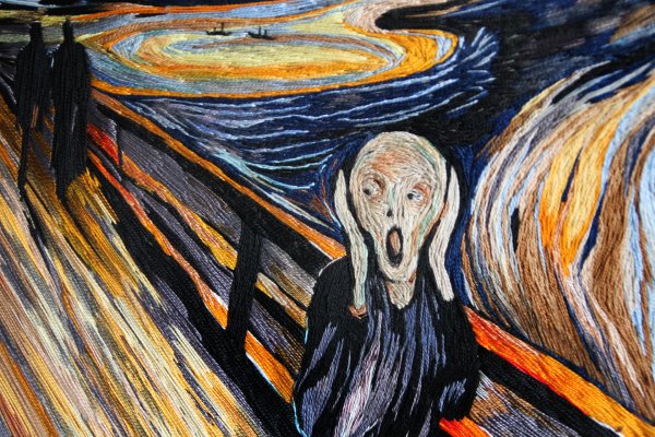 Мунк крик картина
