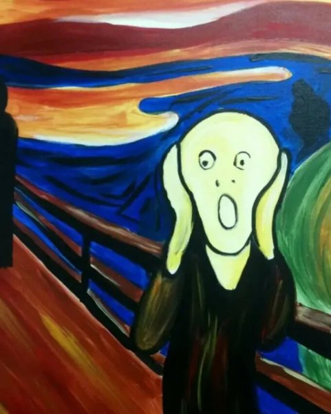 Эдвард Мунк крик оригинал