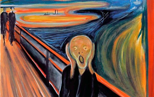 Эдвард Мунк Звездная ночь