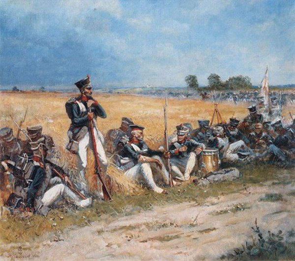 Русские солдаты Бородино 1812 года