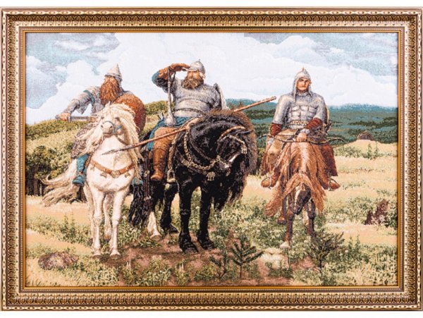 Три богатыря Васнецов