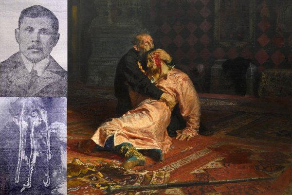 И.Е. Репин. Иван Грозный и сын его Иван 16 ноября 1581 года. 1885.