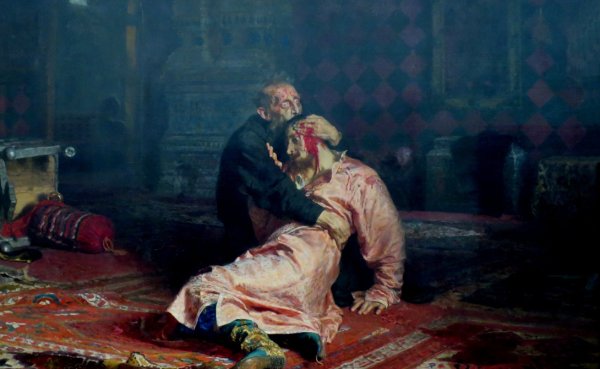 Картина Иван Грозный вандал