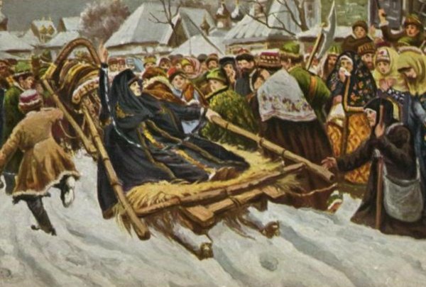 Боярыня Морозова. 1887г.