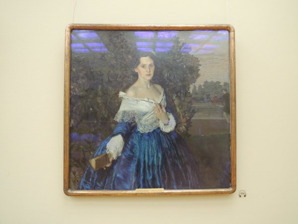 Сомов Константин дама в голубом