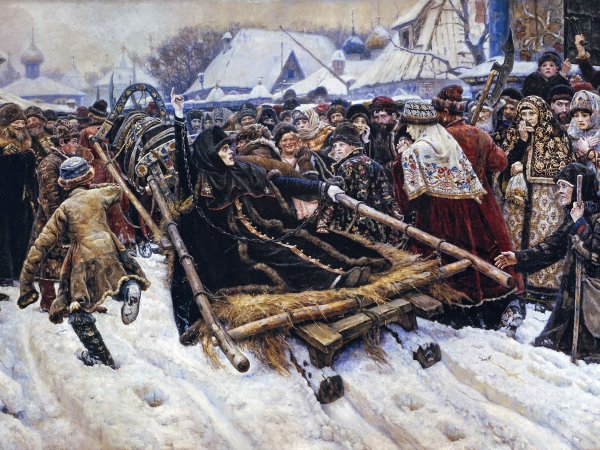 Суриков Боярыня Морозова 1887