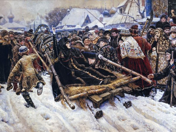 Боярыня Морозова. 1887г.