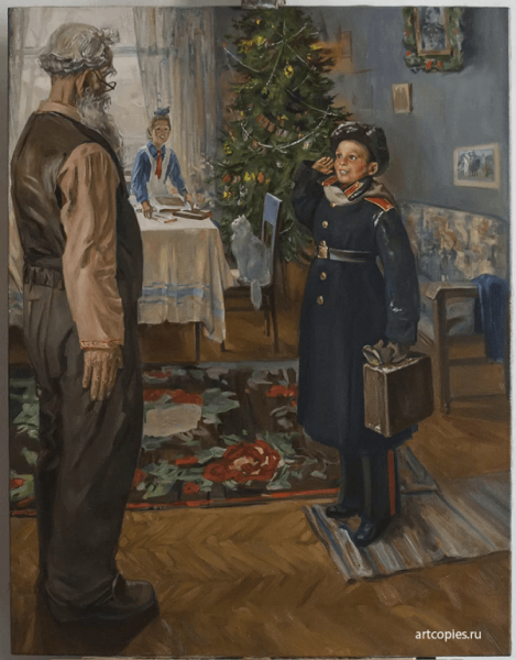 Федор Решетников прибыл на каникулы