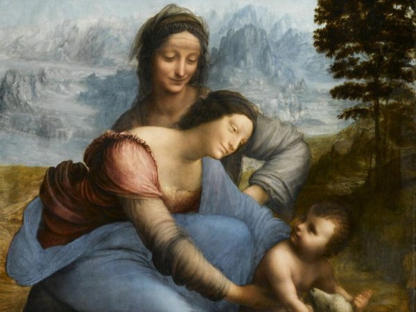 Святая Анна Леонардо да Винчи