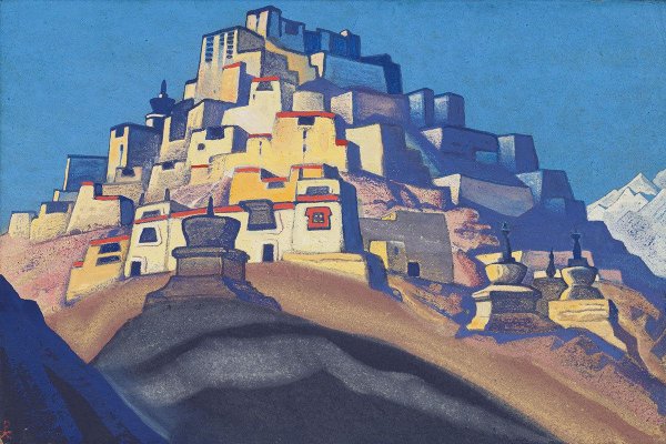 Картины Рериха Будда