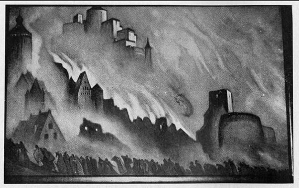 Картина Рериха Тибет Гималаи